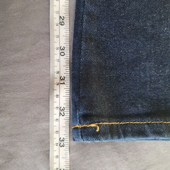 Boden Womens High Rise Wide Leg Jeans Size 28 Blue Casual Baggy Pockets 90s Nwt - Picture 7 of 9